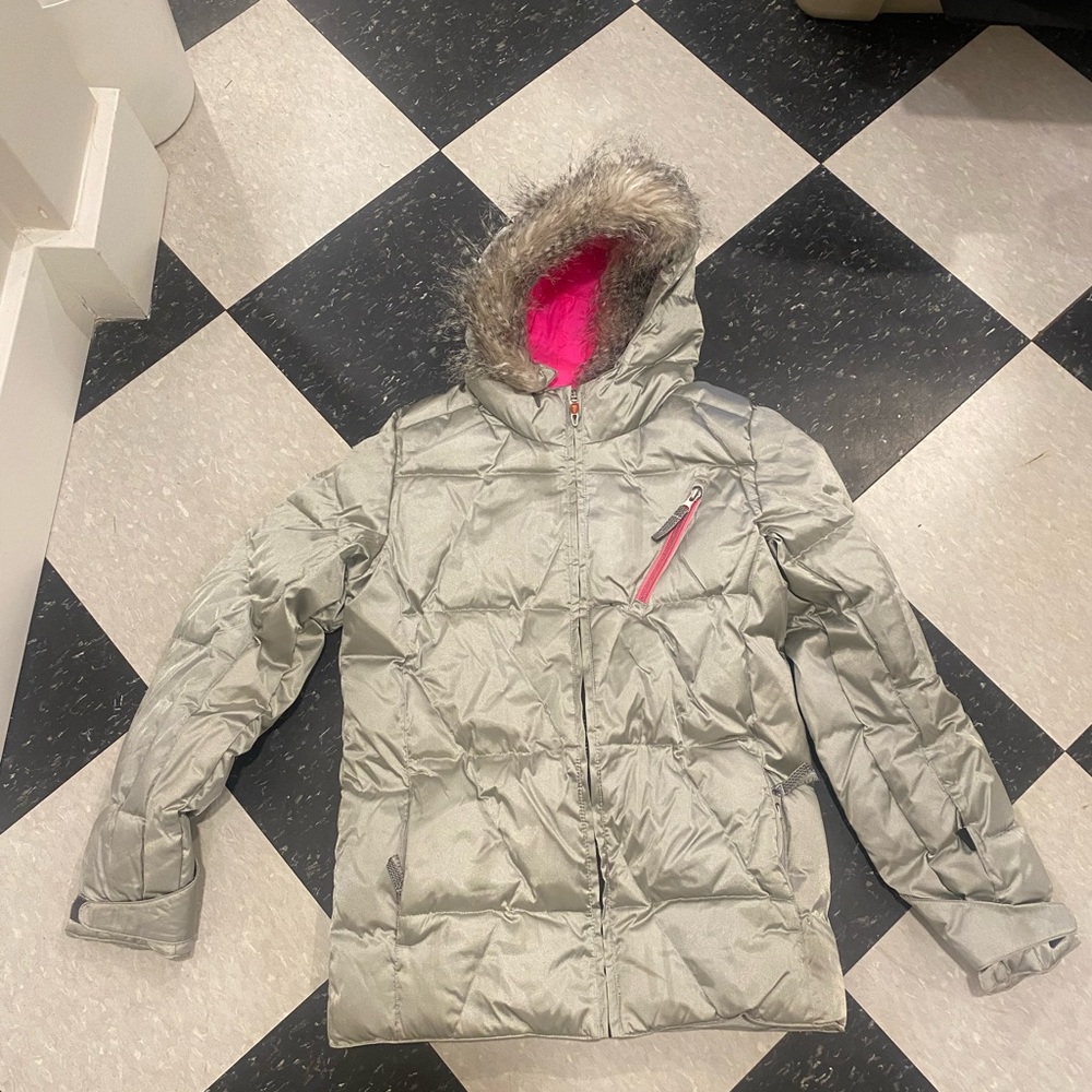 Girl’s Spyder ski coat.